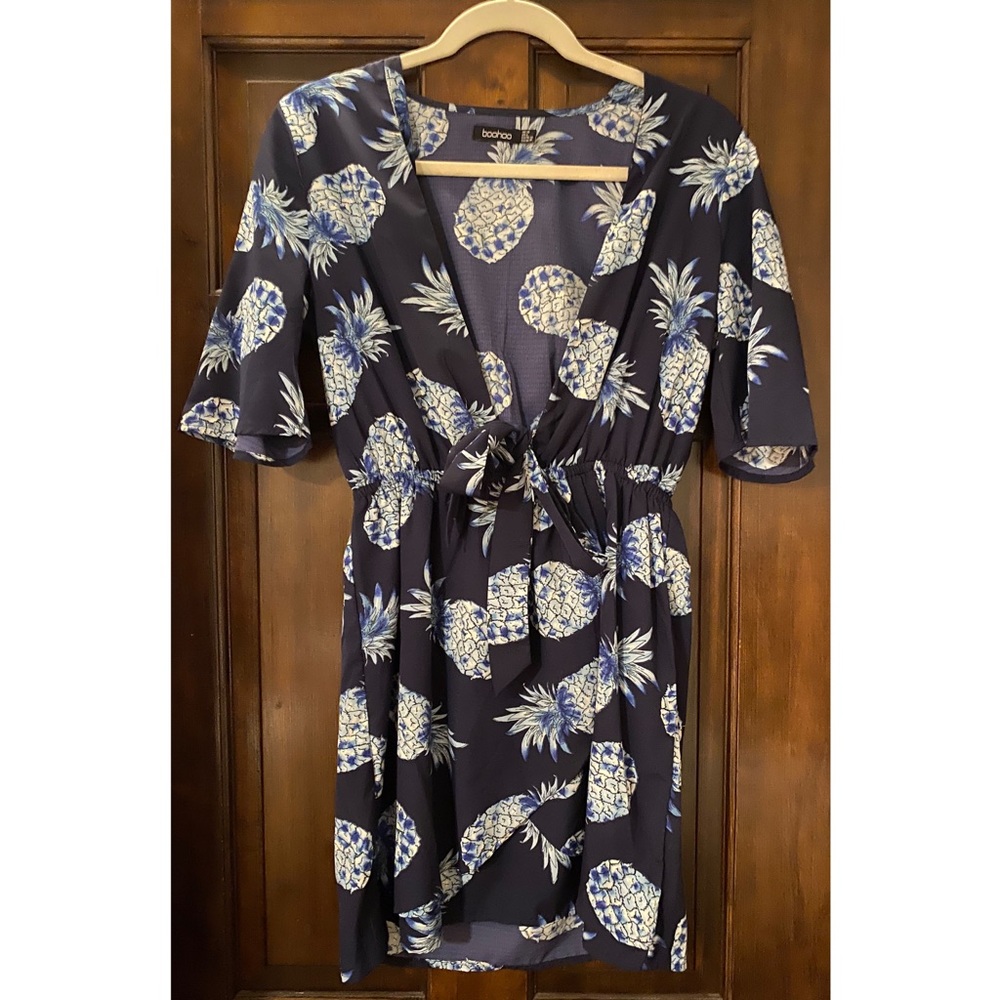 Navy Pineapple Mini